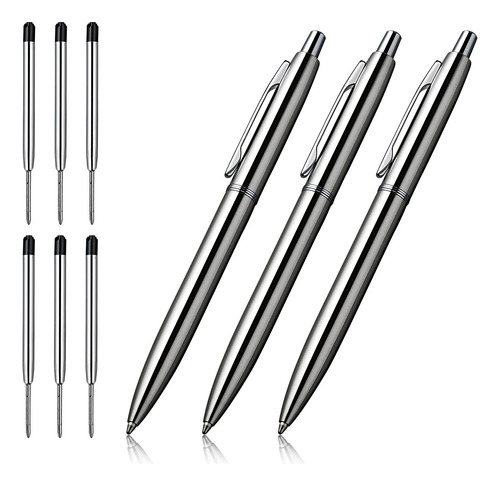 Lapiceras Ballpoint Chaoq Set 3 U Black1