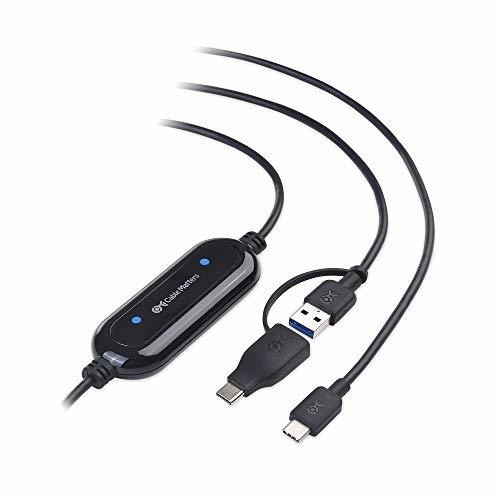 Cable De Transferencia Usb De Pc A Pc De Hasta 5gbps