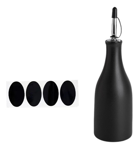 Botella De Aceite De Cocina, Dispensador De Aceite De Negro