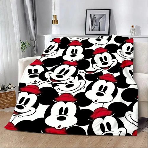 Cobertor De 150 X 200 Cm Cute Cartoon Mickeys Mouse Print Pi