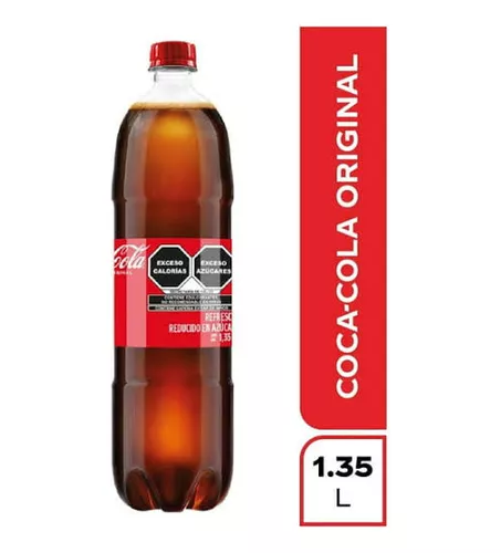 Refresco Coca Cola sin azúcar de 1.35 l