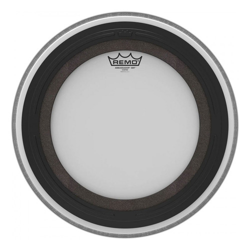Parche De Bombo 16 Remo Ambassador Coated Arenado Smt