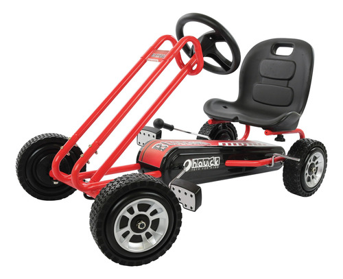 Juguete Pedal Go Kart Hauck Lightning Para Niños De 4 A 8 Añ