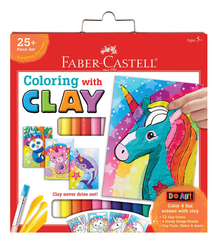 Faber-castell Do Art - Juego De Arcilla Para Colorear Con Un