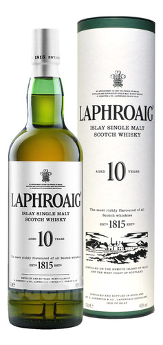 Whisky Single Malt Laphroaig 10 Años 75cl