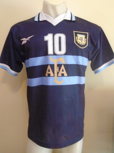 Camiseta Argentina Reebok Copa América 1999 Ortega #10 River