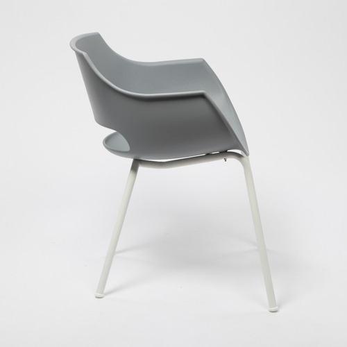 Imagen 3 de 6 de Silla Diseño Frida Alto Impacto Patas Blancas Rossi