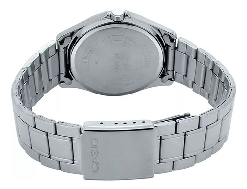 Reloj Casio Steel - MTP-V301D-1audf Color de correa plateado Color del bisel plateado Color de fondo negro