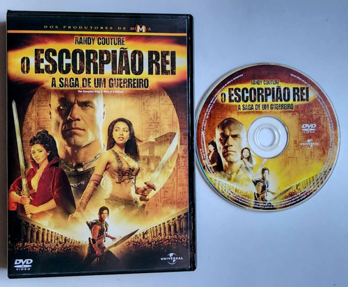 Dvd O Escorpião Rei A Saga De Um Guerreiro Original