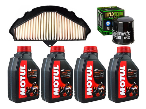 Kit Service Kawasaki Zx10 Motul 7100 Ryd