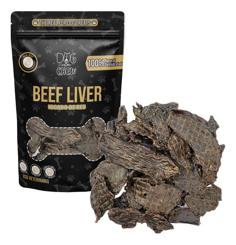 Dog-o-chew, Premio Para Perro. Higado De Res , 300gr, Carnaz