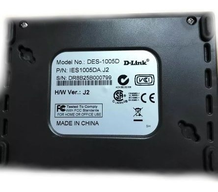 Imagen 3 de 5 de Switch D-link, 5 Puertos, Mod. Des-1005d 5green