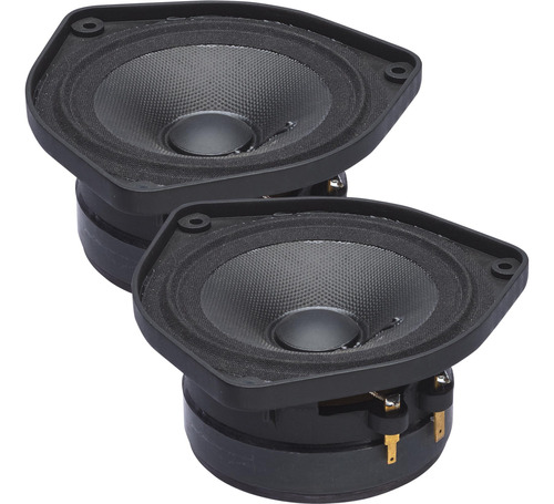 Powerbass Oe-400 - Altavoz De Repuesto Oem De Rango Medio De