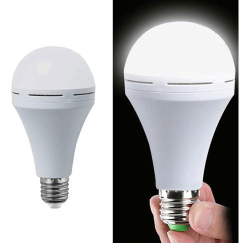 Ml Bombilla Led Recargable Bombilla Led De Emergencia Luz 9w