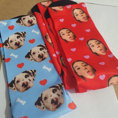 Calcetines Personalizados Caras Personas Mascotas The Sokks