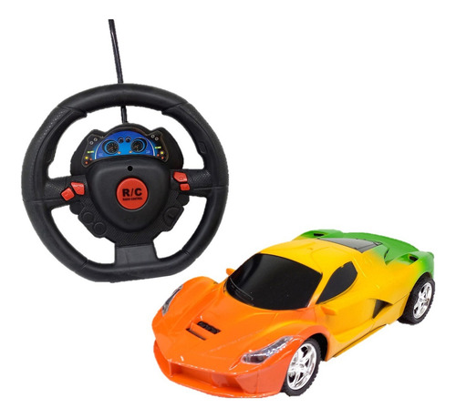 Auto Radio Control 20cm Delux Model Car Color Amarillo