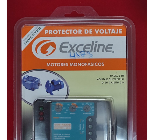 Protector De Voltaje 220v Exceline Gsm R220b