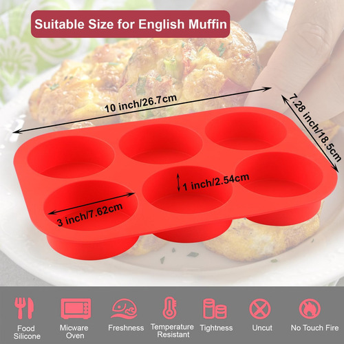 Moldes Para Muffins De Muffins De Silicona Nalchois 2 De 3x1