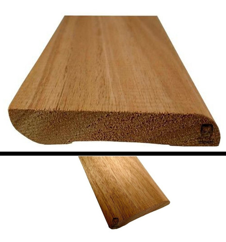 Zocalo De Madera De Eucalipto  14mm 70mm  Sin Nudos