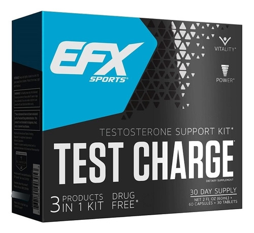 Test Charge Efx Sports Pro Hormonal Premium Origen Usa!