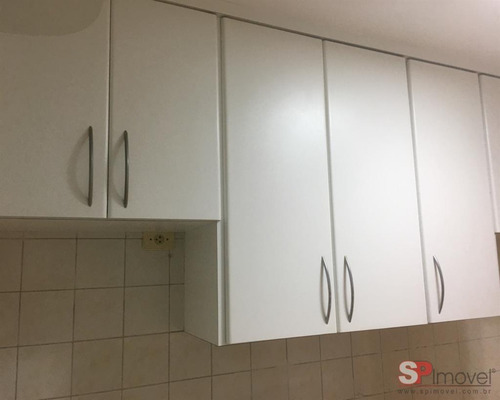 Imagem 2 de 9 de Lindo Apto Com, 2 Dorms, 1 Vaga, Área Útil: 60,00 M², Móveis Embutidos Nos Quartos, Sala, Cozinha E Área De Serviço. Inteiro Com Piso Frio De Cerâmica - Ml87 - 69408903