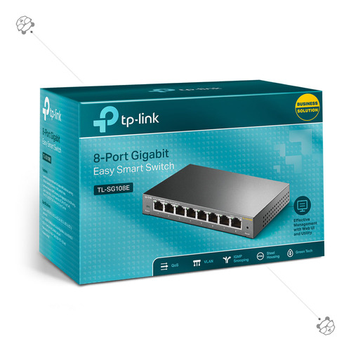 Tp-link Easy Smart Switch 8 Puertos Gigabit / Sg108e