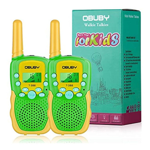 Walkie Talkies Para Niños, 22 Canales, Radio De 2 Vías