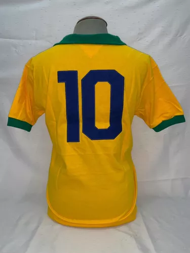 Camisa Seleção Brasileira 1966 - Retro Original Athleta