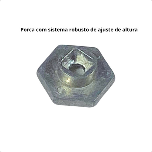 Roldana Box Vidro Banheiro Blindex Eutudo 2 Unidades Metal Rolamento Blindado Alta Resistencia Suave