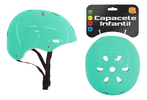 Capacete De Proteção Infantil Skate Patins Bicicleta