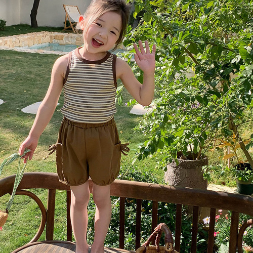 Pantalones Cortos En Forma De S Para Niños Pequeños Y Niñas,