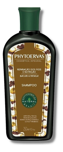 Shampoo Reparacao Dos Fios Nutrição Capilar Phytoervas 250ml