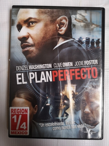 El Plan Perfecto Película Dvd Original Acción Drama 