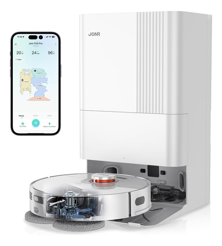 Robot Aspirador P20 Pro Con Función De Trapeador Y Mopa