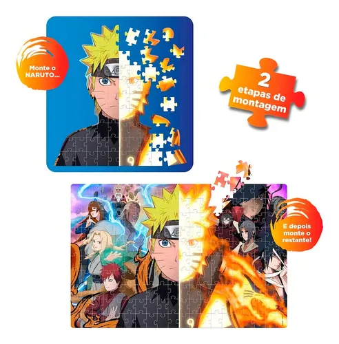 Puzle original de 200 piezas de Naruto Shippuden
