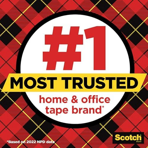 Cinta Scotch Super-hold, 2 Rollos, Acabado Transparente, 50
