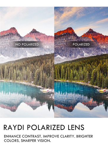 Lentes De Reemplazo De Policarbonato De Raydi Para Gafas De