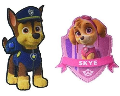 Parche Termoadhesivo Simplicity Paw Patrol Skye And Chase