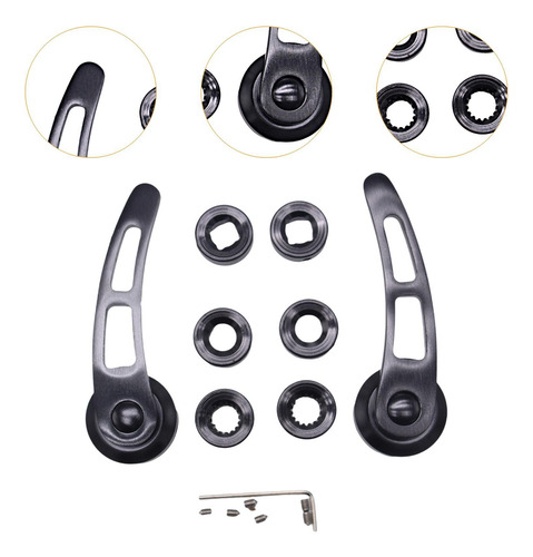 Kit De Manijas De Puerta De 4 1/4 Pulgadas De Repuesto Compa