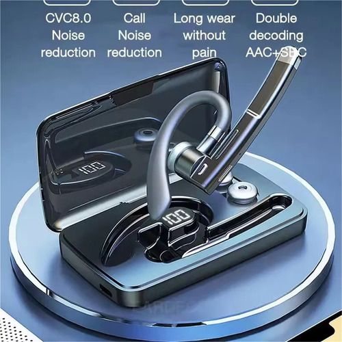 Auriculares Bluetooth Monoaurales Con Cancelación De Ruido