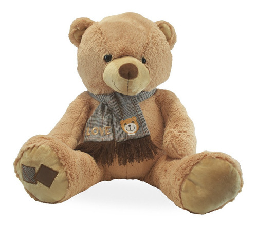 Peluche Oso Con Bufanda 80 Cm Ik