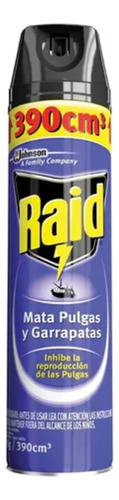 Raid Mata Pulgas Y Garrapatas Pack X12 Unidades
