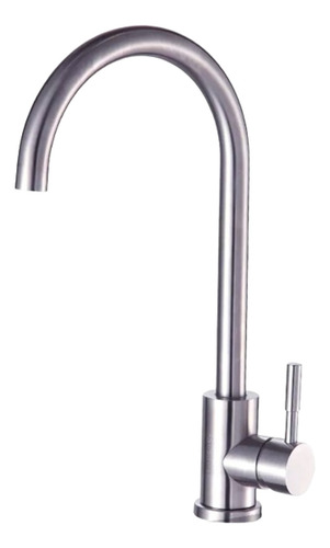 Llave Monomando Lavaplatos Vertical Inoxidable