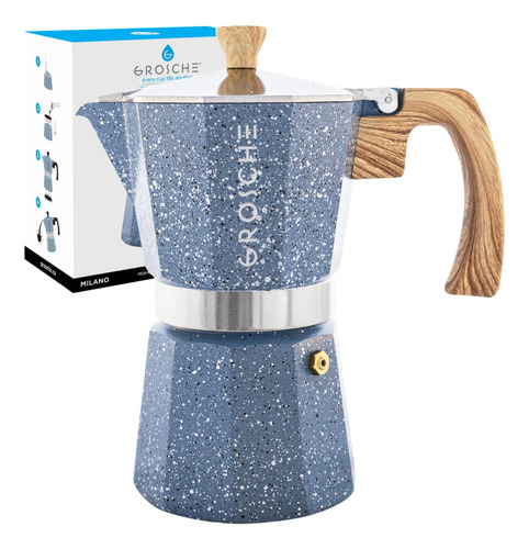 Cafetera Grosche Milano Moka, Cafetera Espresso Stovetop, Ca