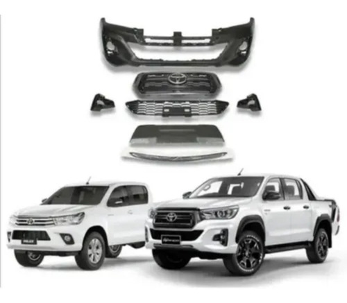 Body Kit Toyota Hilux Dubai A Rocco Cambio De Frente