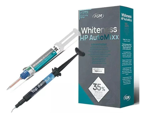 Blanqueador 35% Whiteness Hp Automixx 5gr Fgm - Odontología