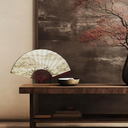 4 Soporte De Exhibición De Abanicos, Adorno De Japonés,