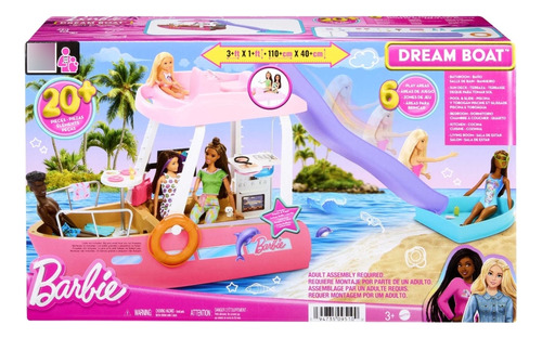 Barco De Sueños Barbie Dream Boat Original Mattel. P Niñas