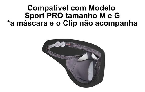 Imagem 4 de 4 de Filtro De Proteção Para Máscara Fiber Knit Sport Pro 30 Unid
