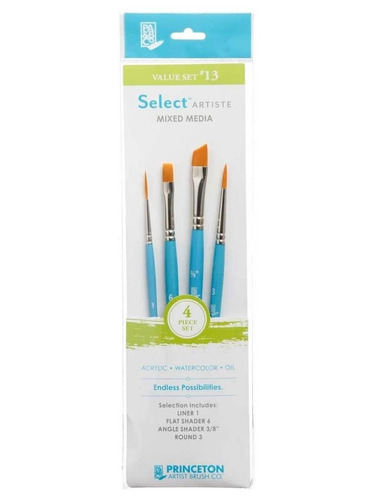 Princeton Select Artiste - Set 4 Pinceles Value Set 13